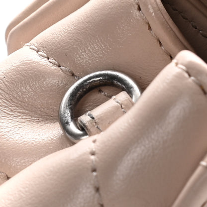 Saint Laurent Calfskin Y Quilted Monogram Toy Loulou Crossbody Bag Light Natural 17 of 20