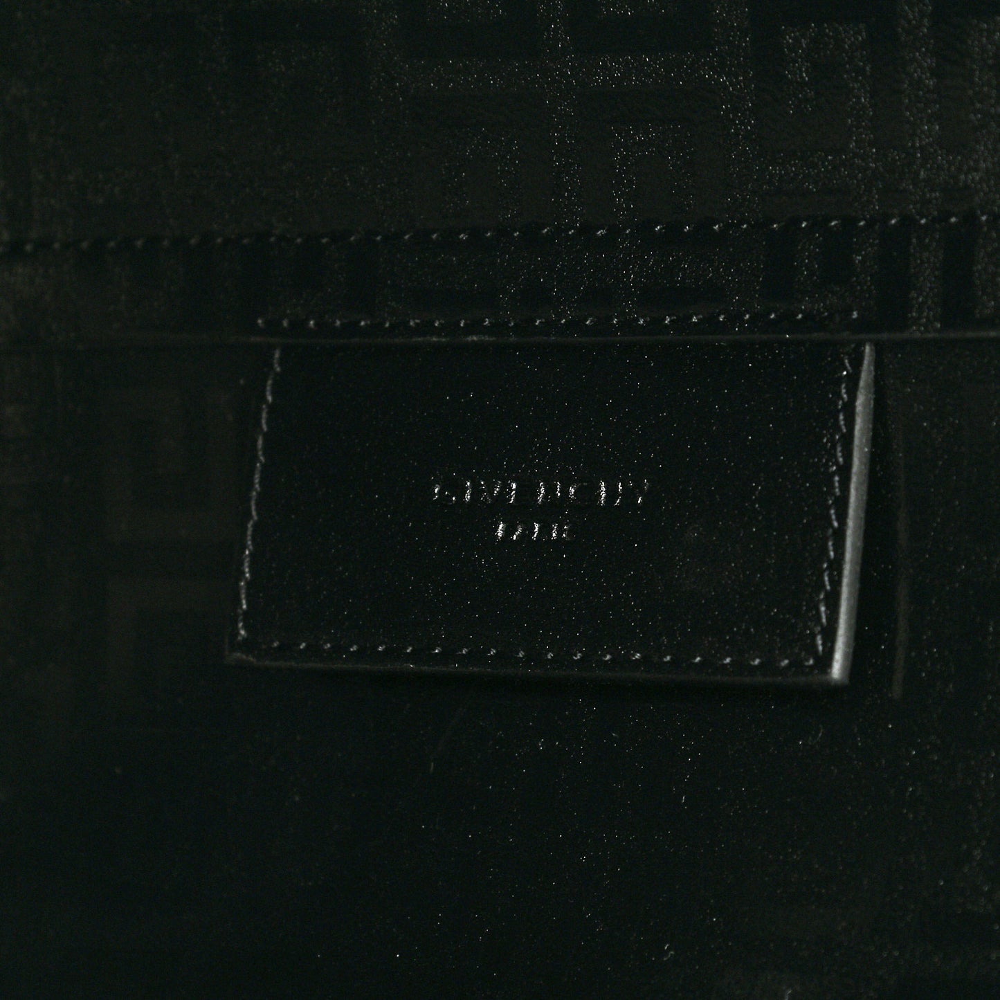 Smooth Calfskin Logo Tote Black