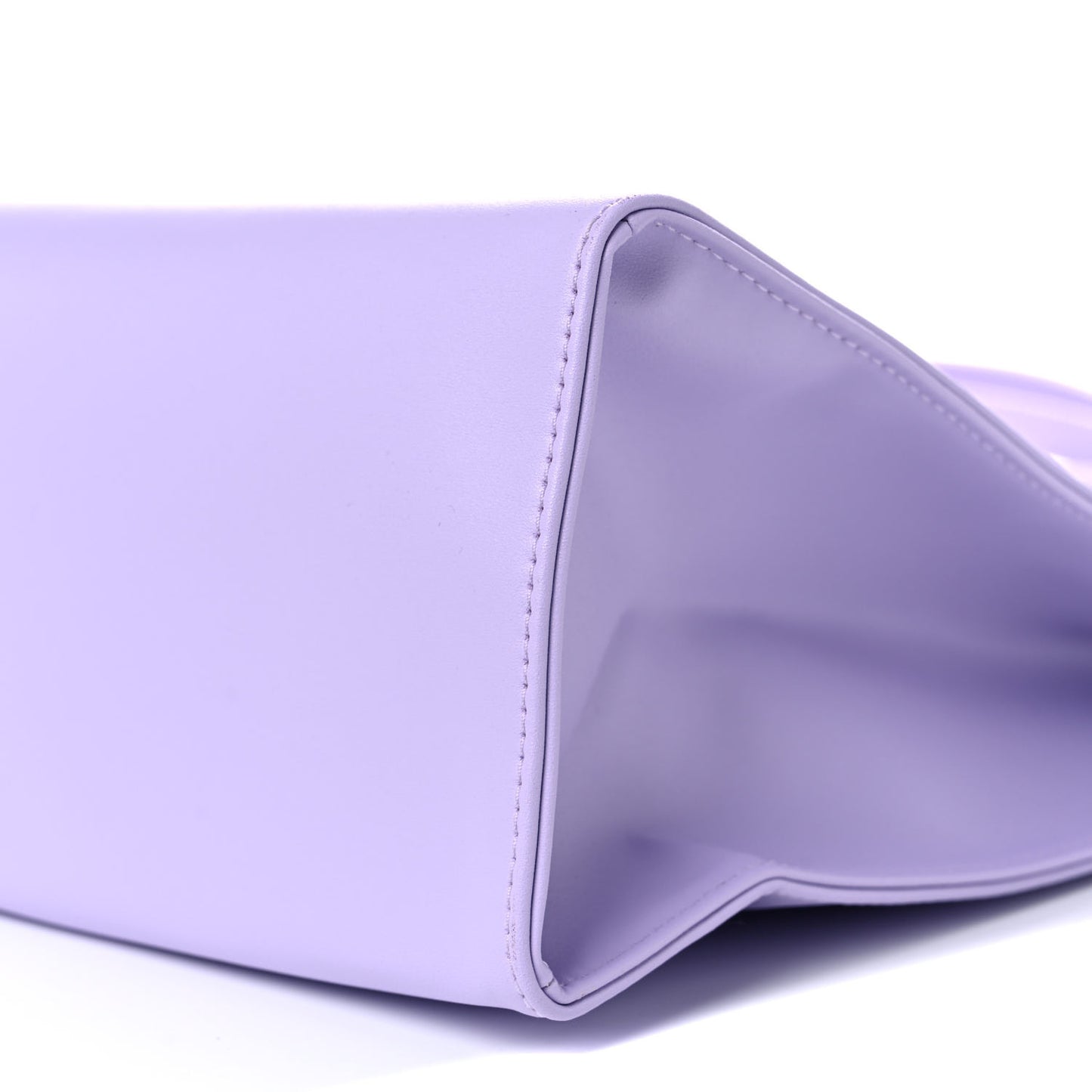 Vegan Leather Medium Shopping Bag Lavender