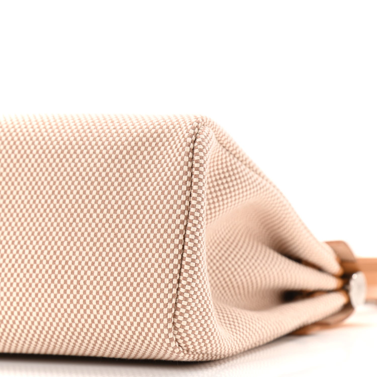 Hermes Vache Hunter Criss Viking Herbag Zip Retourne 31 PM Ecru Beige Naturel 12 of 13