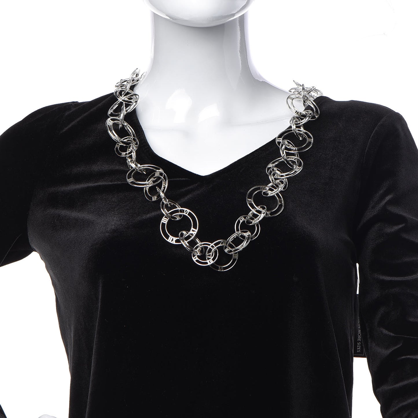 Sterling Silver Atlas Link Necklace