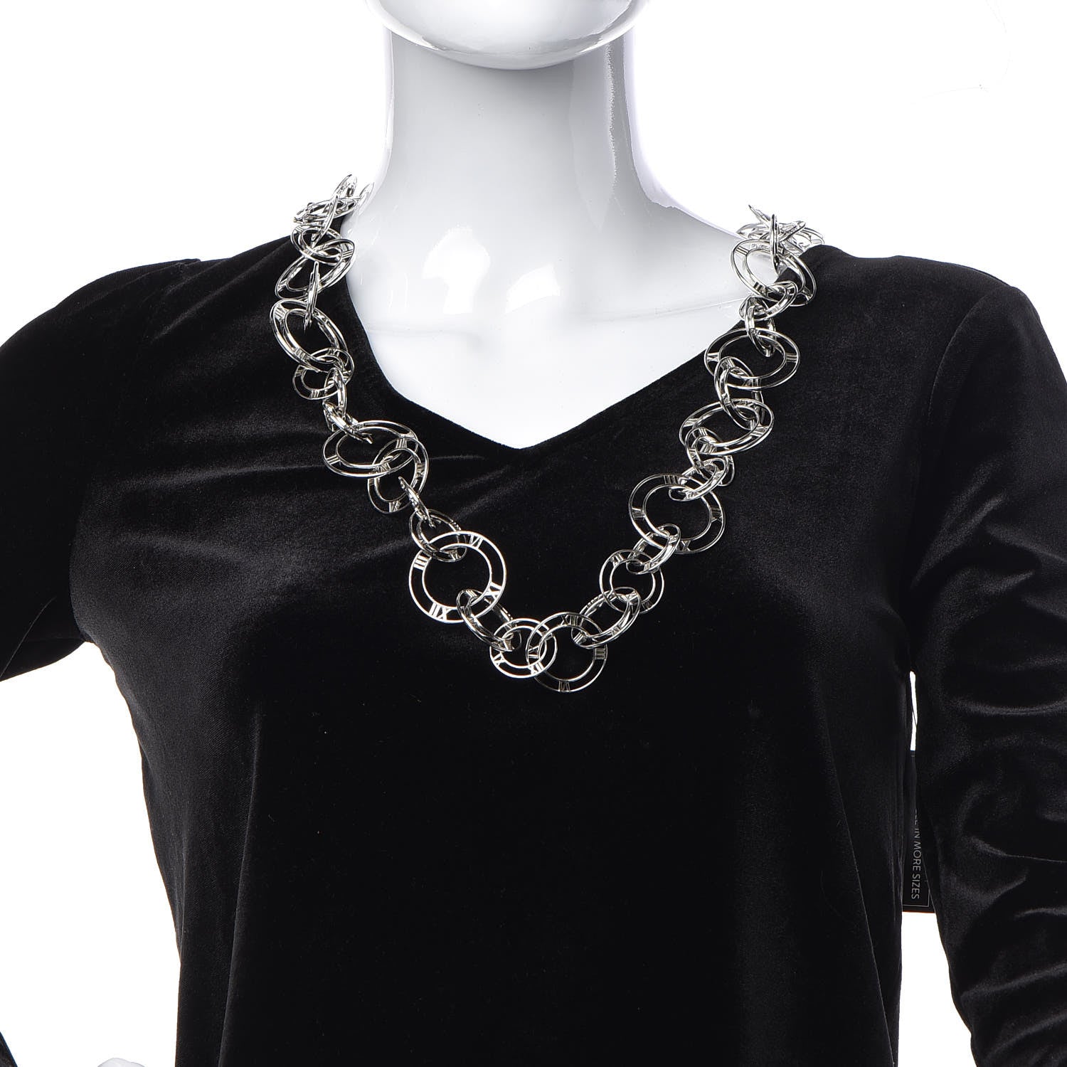 Tiffany Sterling Silver Atlas Link Necklace 2 of 5