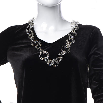 Tiffany Sterling Silver Atlas Link Necklace 2 of 5