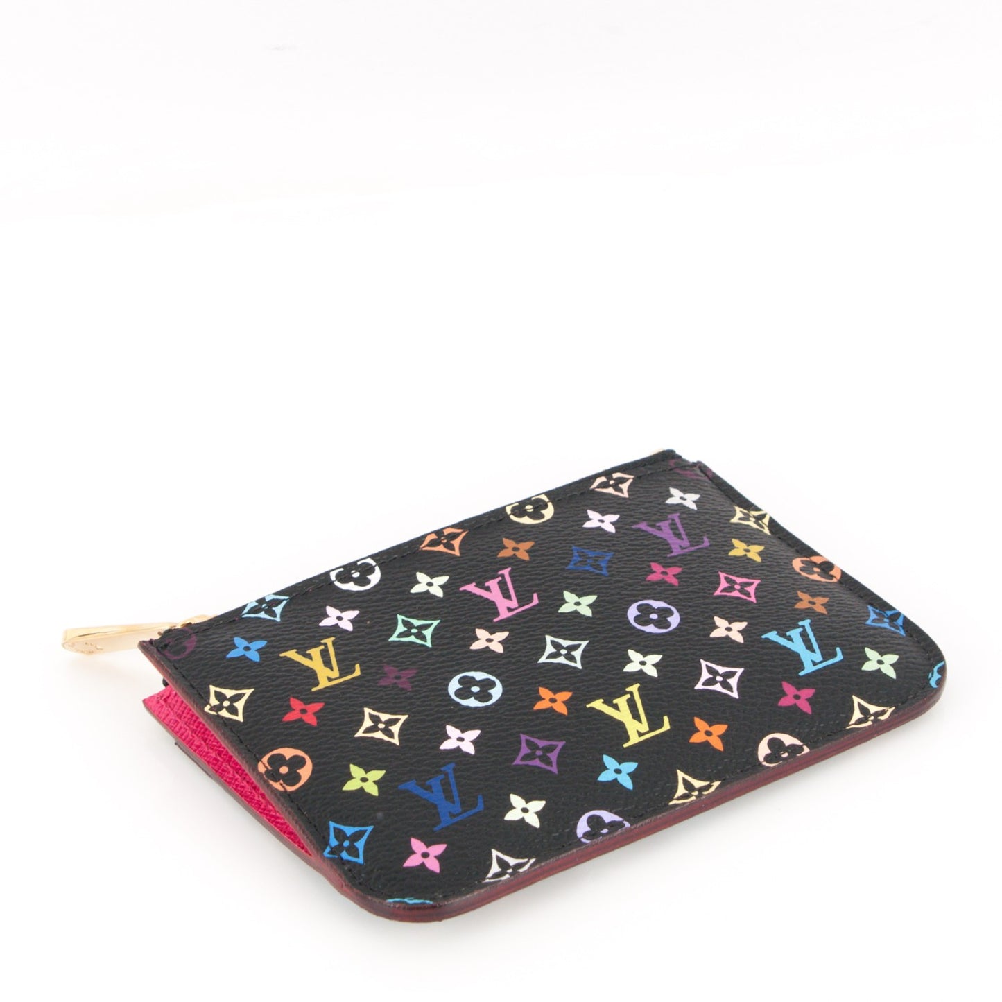 Monogram Multicolor Key Pouch Black Grenade