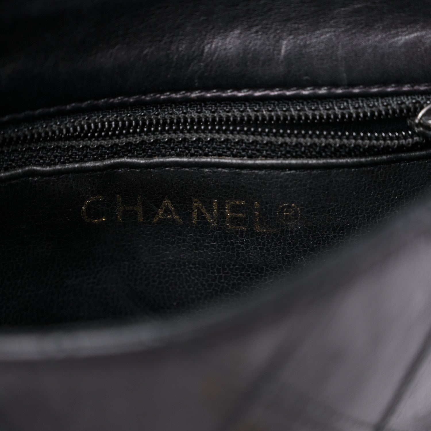 Chanel Calfskin Quilted Flap Waist Belt Bag Black 6 of 14