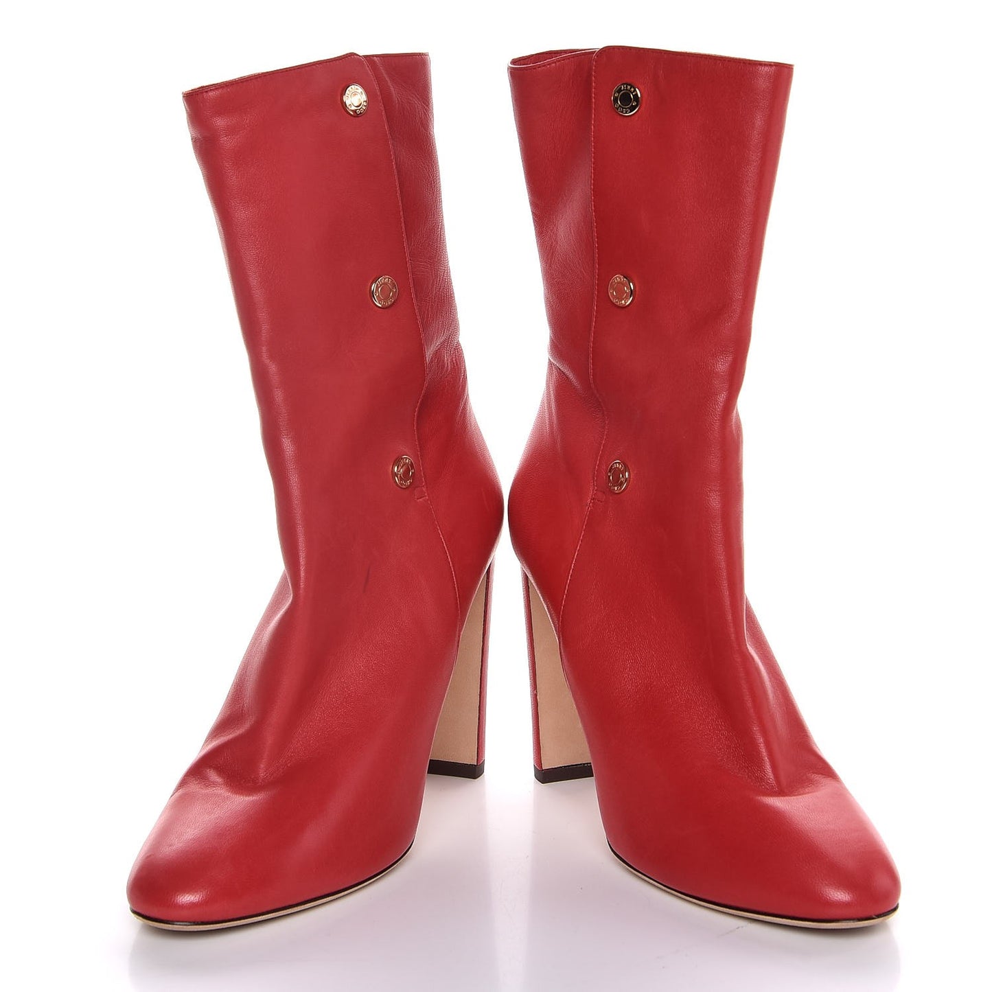 Napa Dayno Mid Calf Boots 39 Red