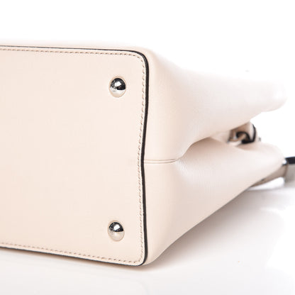 Fendi Vitello Dolce Century Petite 2Jours Tote Camelia Ghiaccio 6 of 10