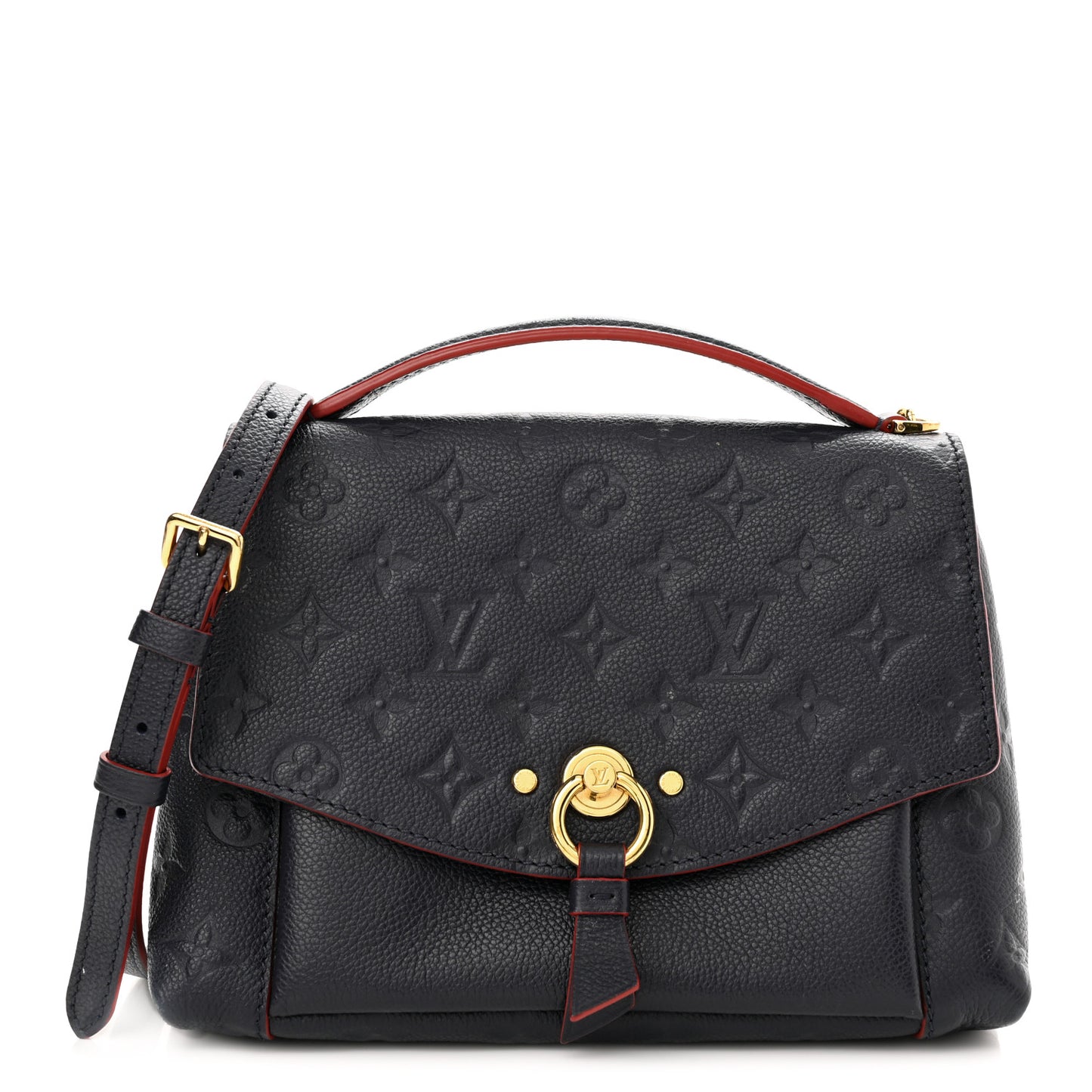 Empreinte Blanche BB Marine Rouge
