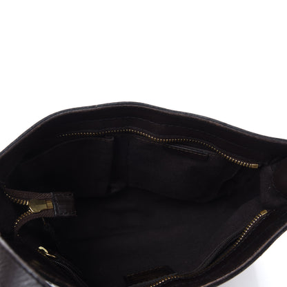 Burberry Haymarket Check Shoulder Bag Chocolate 5 of 11