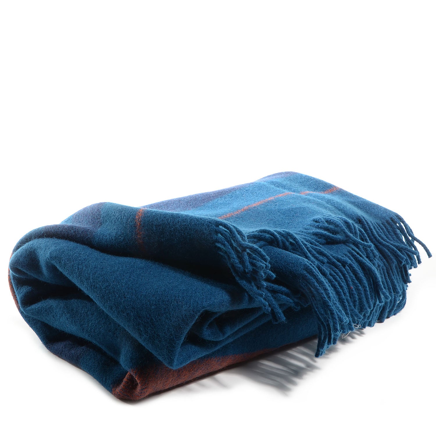 Hermes Wool Rocabar Blanket Bleu De Prusse 4 of 7