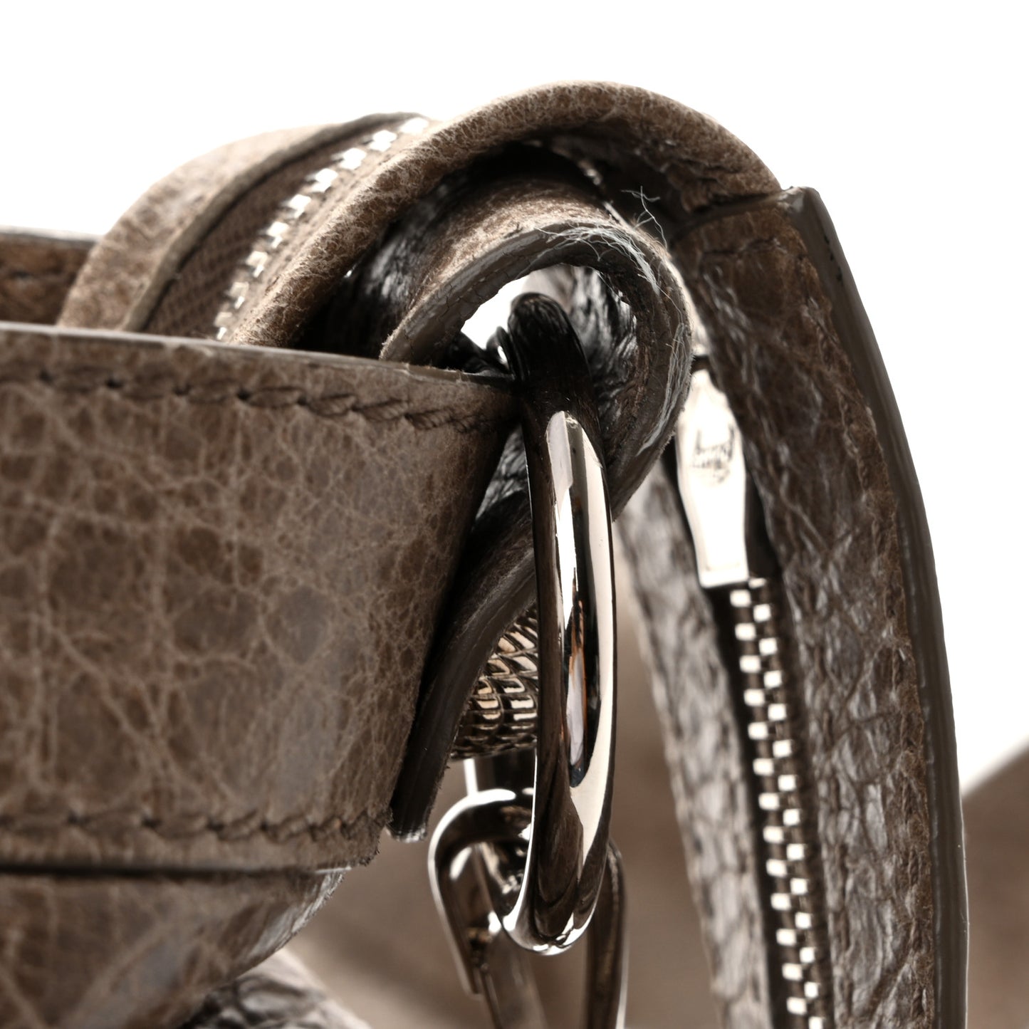 Agneau Giant 12 Silver Hardware Town Gris Poivre