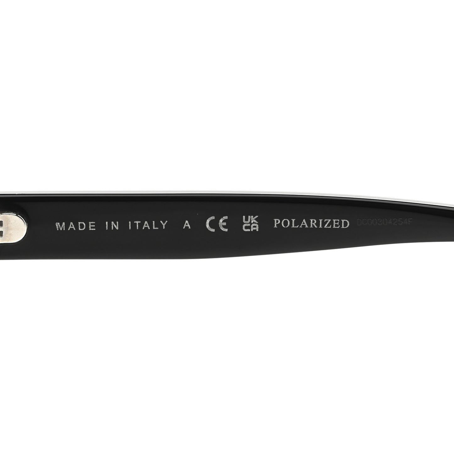 Acetate Polarized Square Sunglasses 5417 Black
