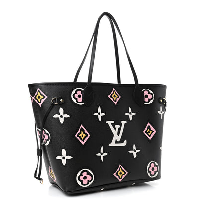 Louis Vuitton Monogram Giant Wild At Heart Neverfull MM Black 2 of 4