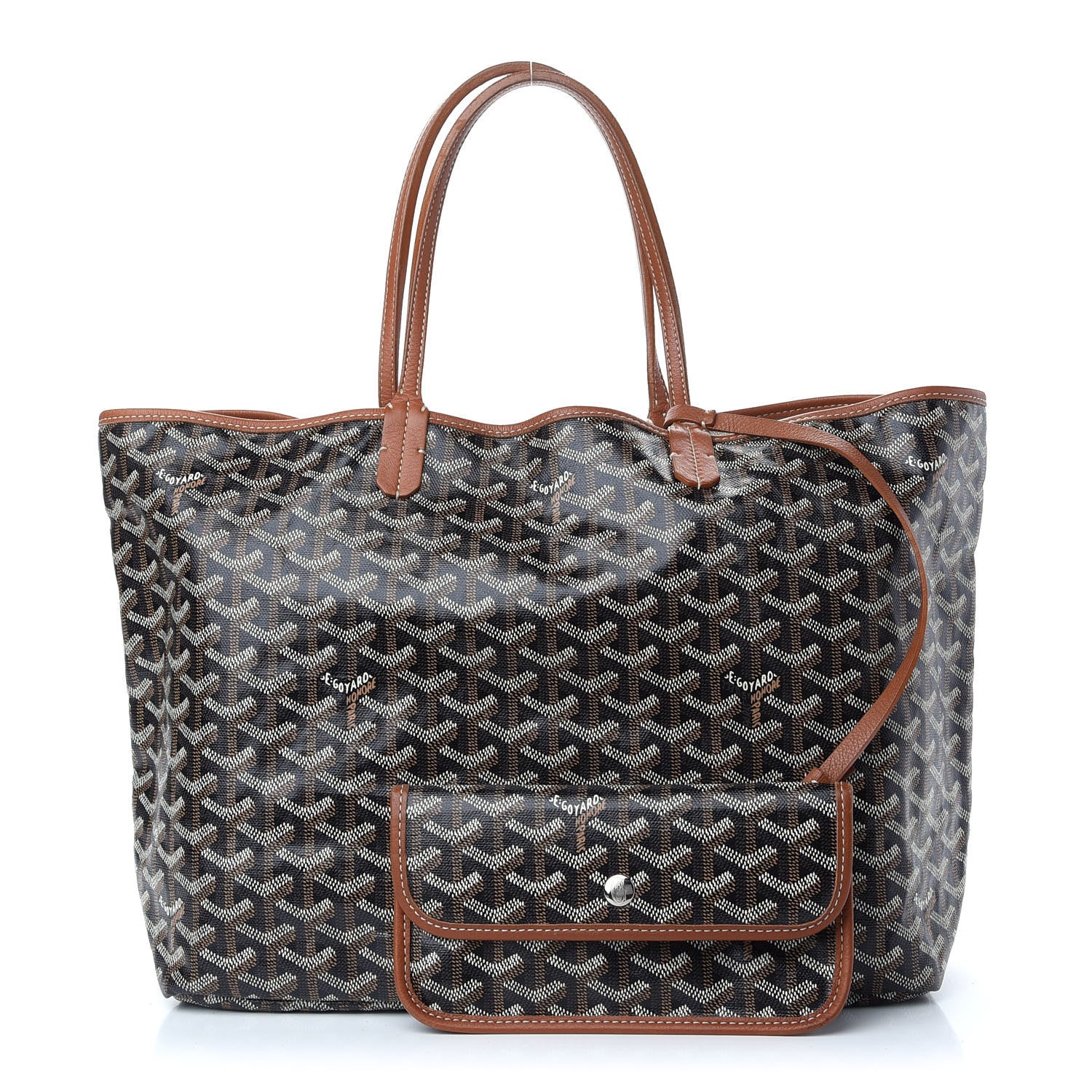 Goyard Goyardine Saint Louis PM Black Gold 1 of 10