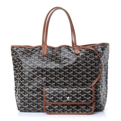 Goyard Goyardine Saint Louis PM Black Gold 1 of 10