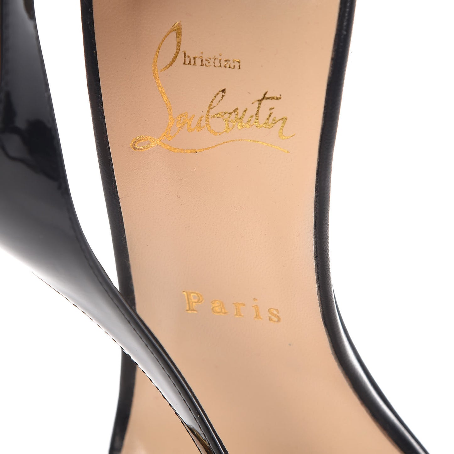 Specchio Patent Pony Athena Alta 100 T-Strap Sandals 38 Version Black