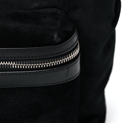 Saint Laurent Suede City Backpack Black 14 of 19