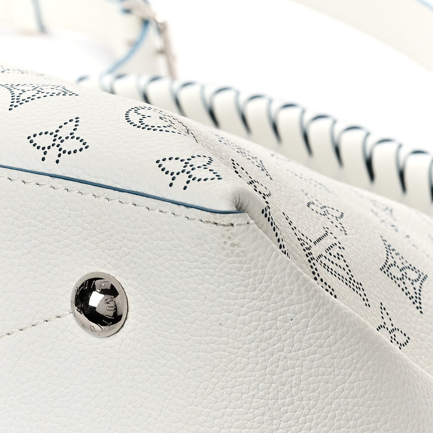 Mahina Beaubourg Hobo MM Snow Orage Blue
