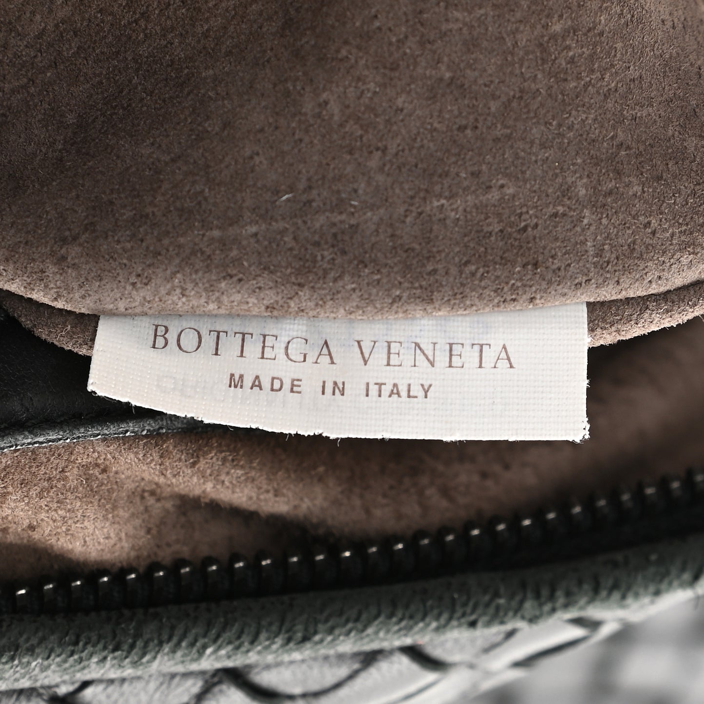 Nappa Intrecciato Large Veneta Hobo Black