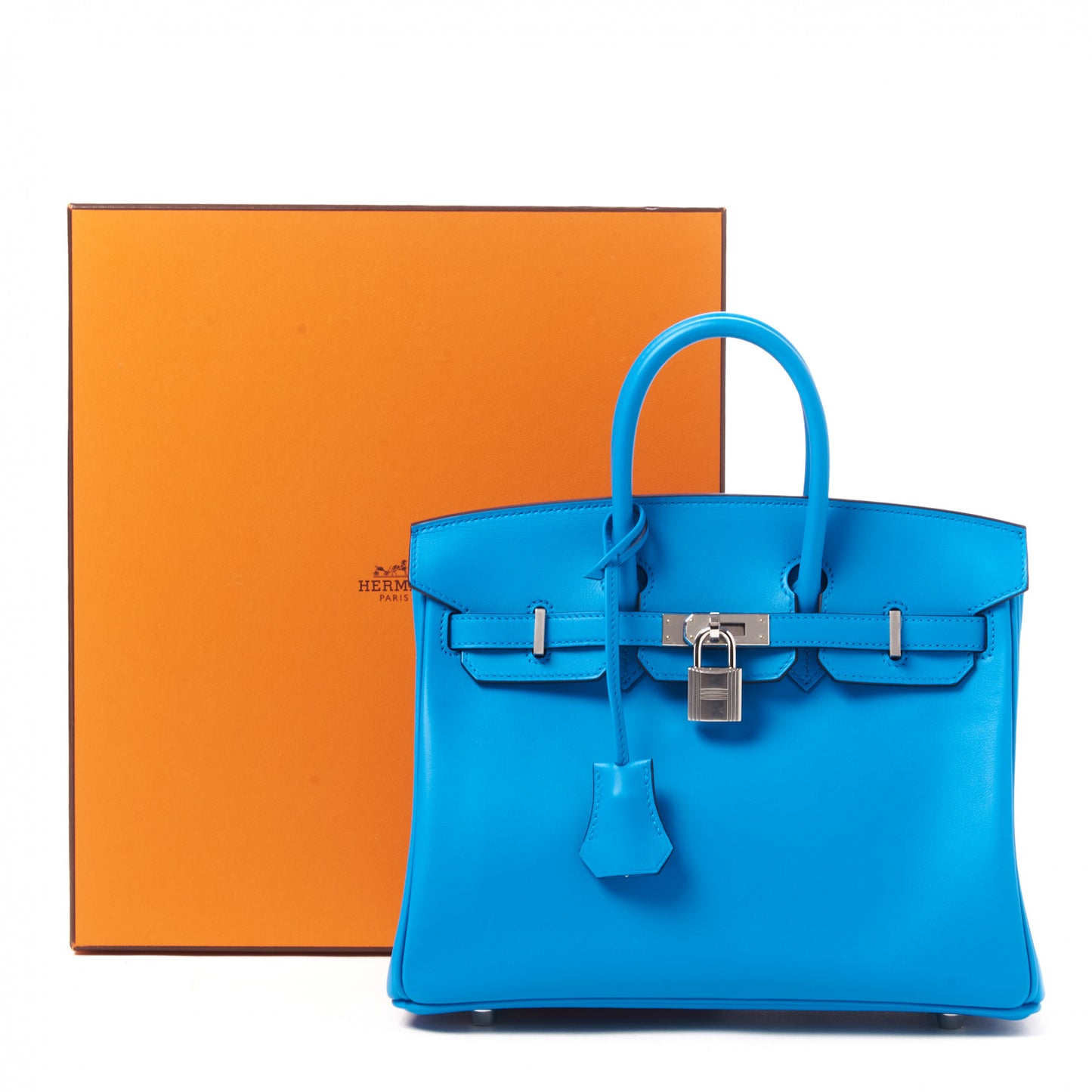 Swift Birkin 25 Bleu Frida