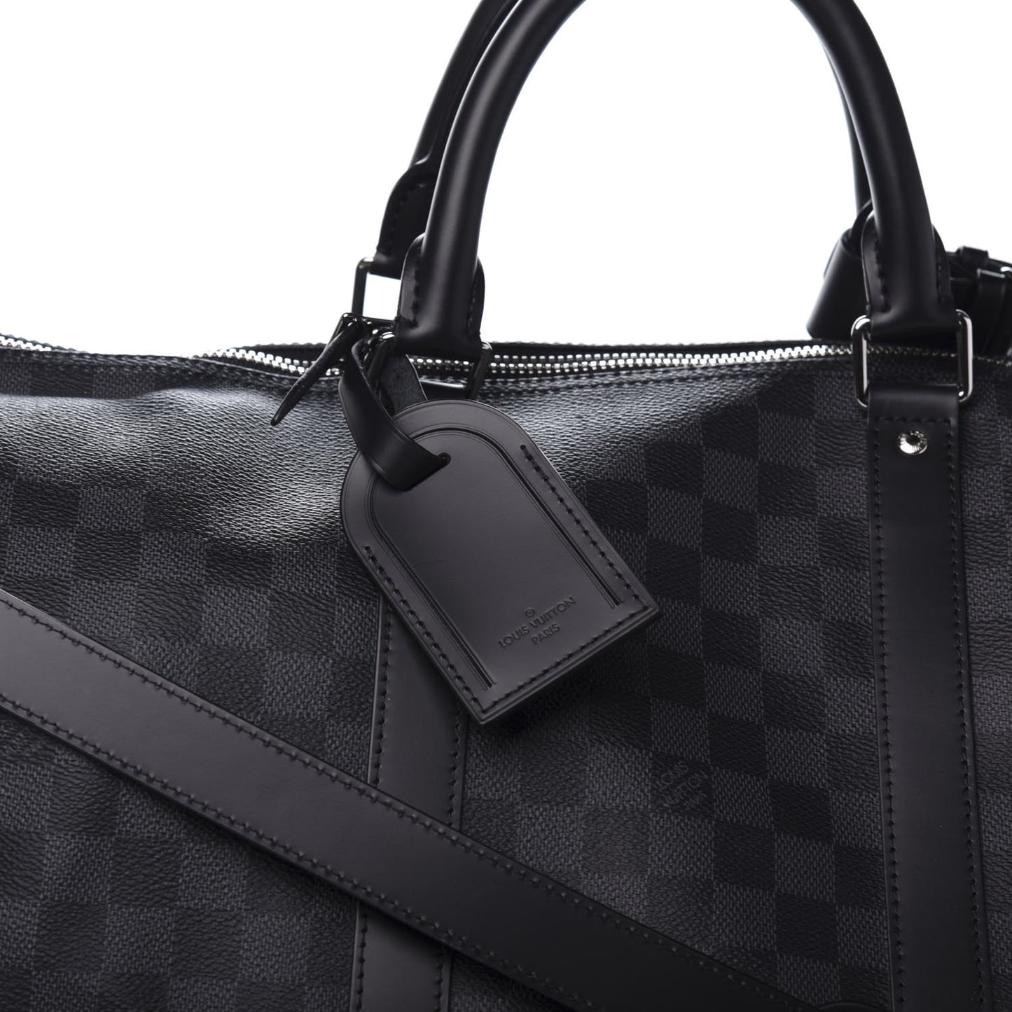 Damier Graphite Keepall Bandouliere 55