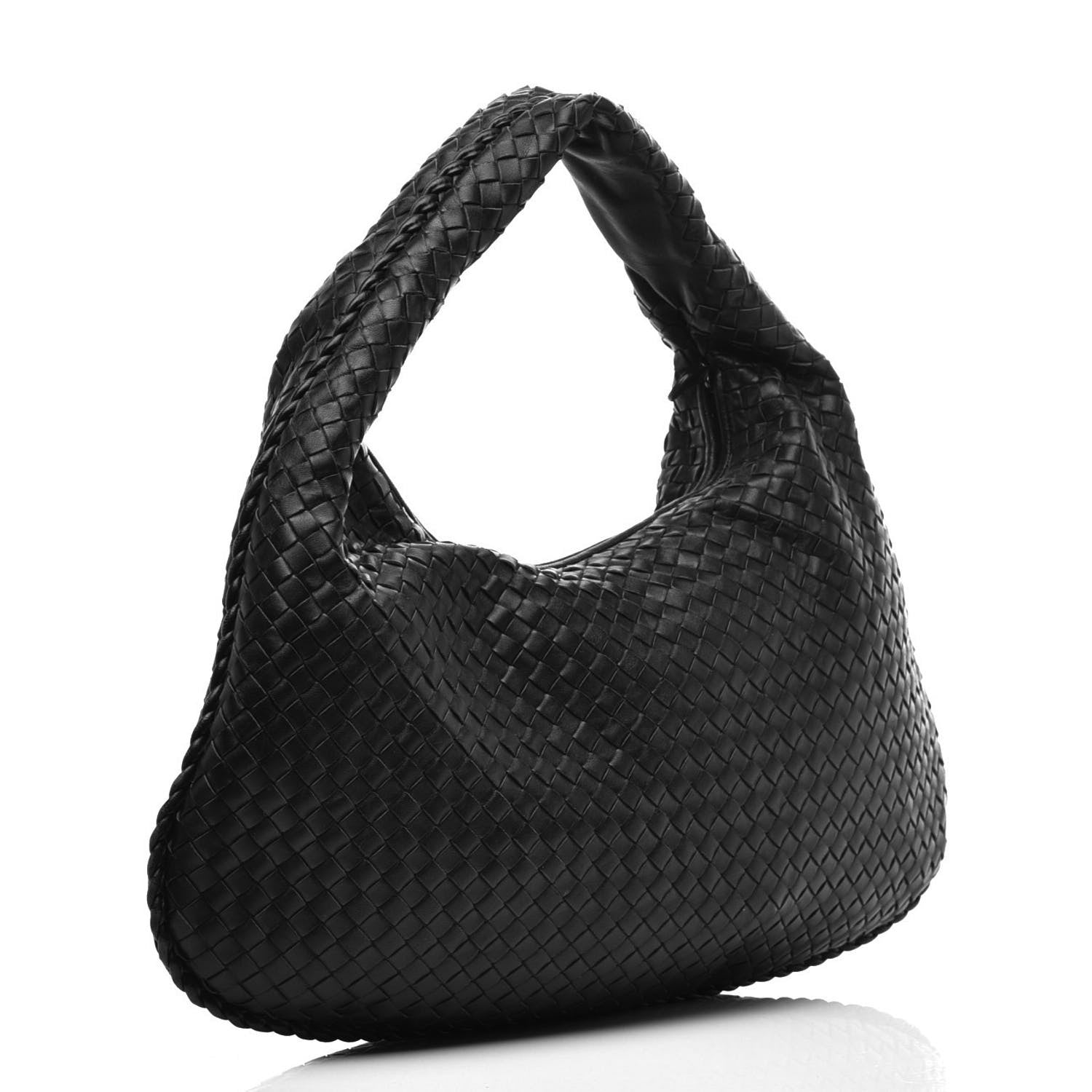 Bottega Veneta Nappa Intrecciato Large Veneta Hobo Black 3 of 8