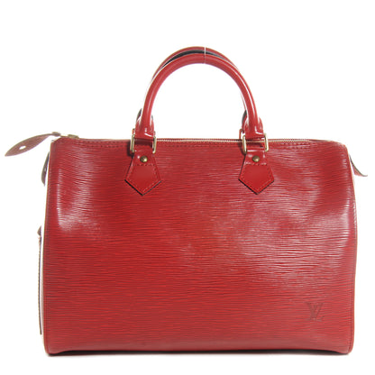 Louis Vuitton Epi Speedy 30 Red 1 of 8