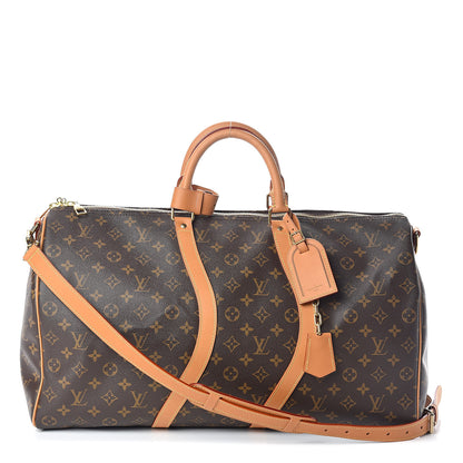 Louis Vuitton Monogram Wavy Keepall Bandouliere 50 1 of 10