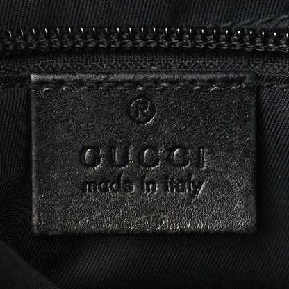 Gucci Techno Canvas Web Large Flap Messenger Bag Black 6 of 10