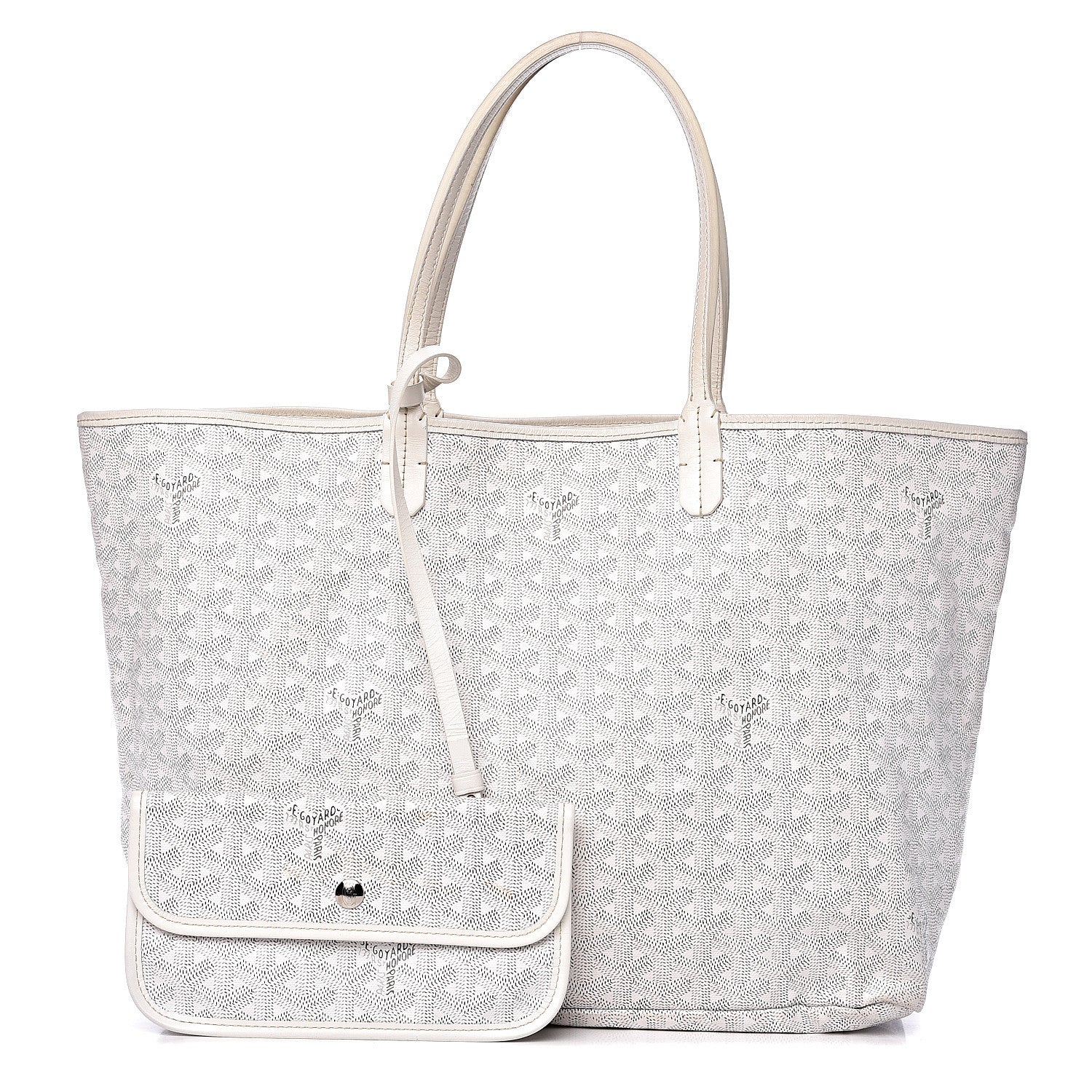 Goyard Goyardine Saint Louis PM White 1 of 15