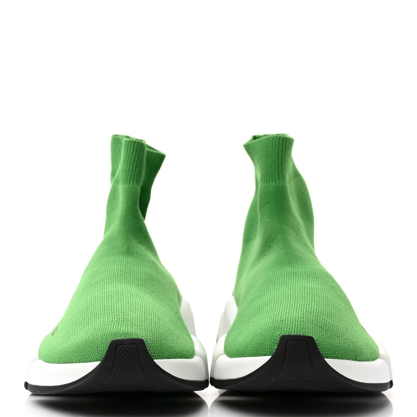 Technical 3D Recycled Knit Bi-Color Sole Mens Speed 2.0 Sneakers 42 Green