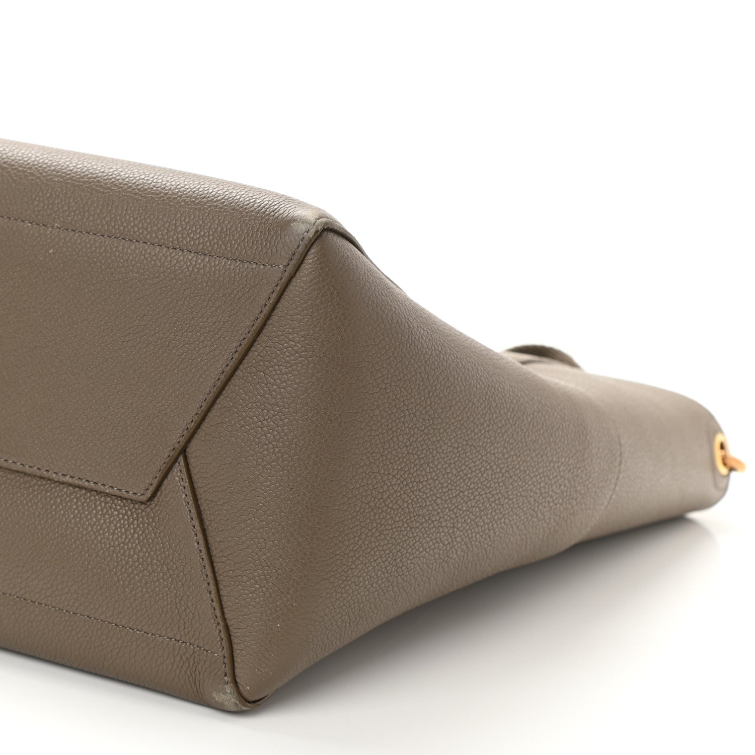 Celine Soft Grained Calfskin Sangle Bucket Bag Taupe 8 of 13