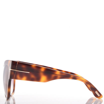 Tom Ford Acetate Anoushka Cat Eye Sunglasses TF371 Tortoise Shell 3 of 8