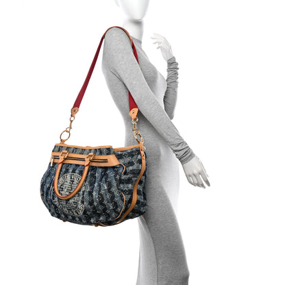 Louis Vuitton Denim Raye Cabas GM 2 of 10