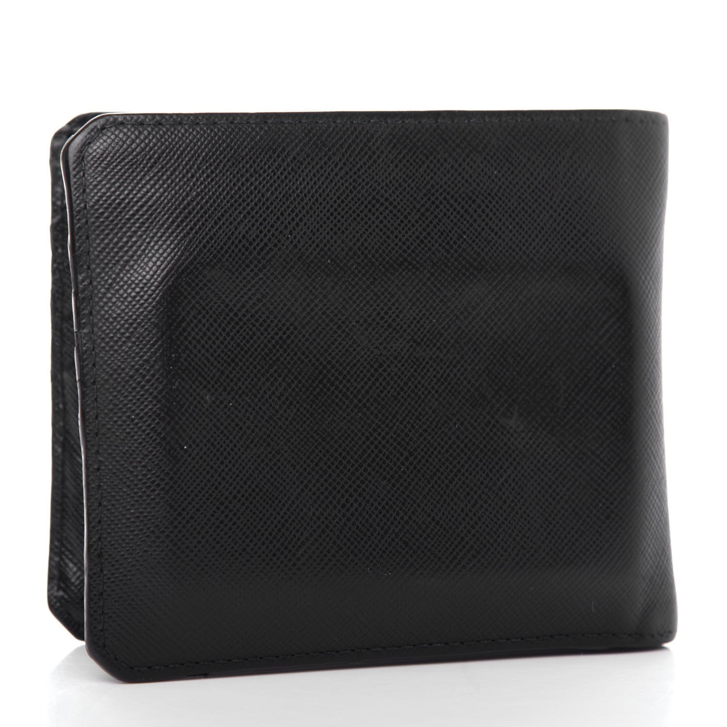 Saffiano Bi-Fold Wallet Black