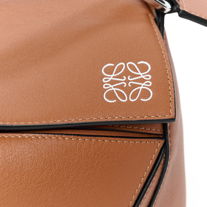 Loewe Calfskin Medium Puzzle Bag Tan 8 of 11