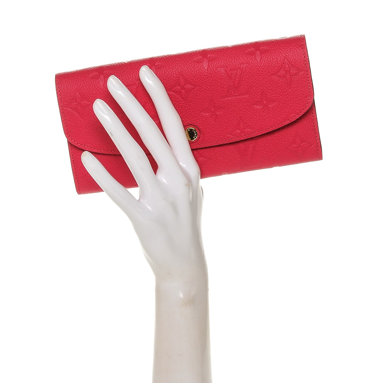 Louis Vuitton Empreinte Emilie Wallet Hot Pink 2 of 6