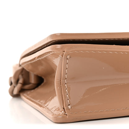 Off-White OFF WHITE Patent Jitney 0.5 Crossbody Bag Nude 8 of 9