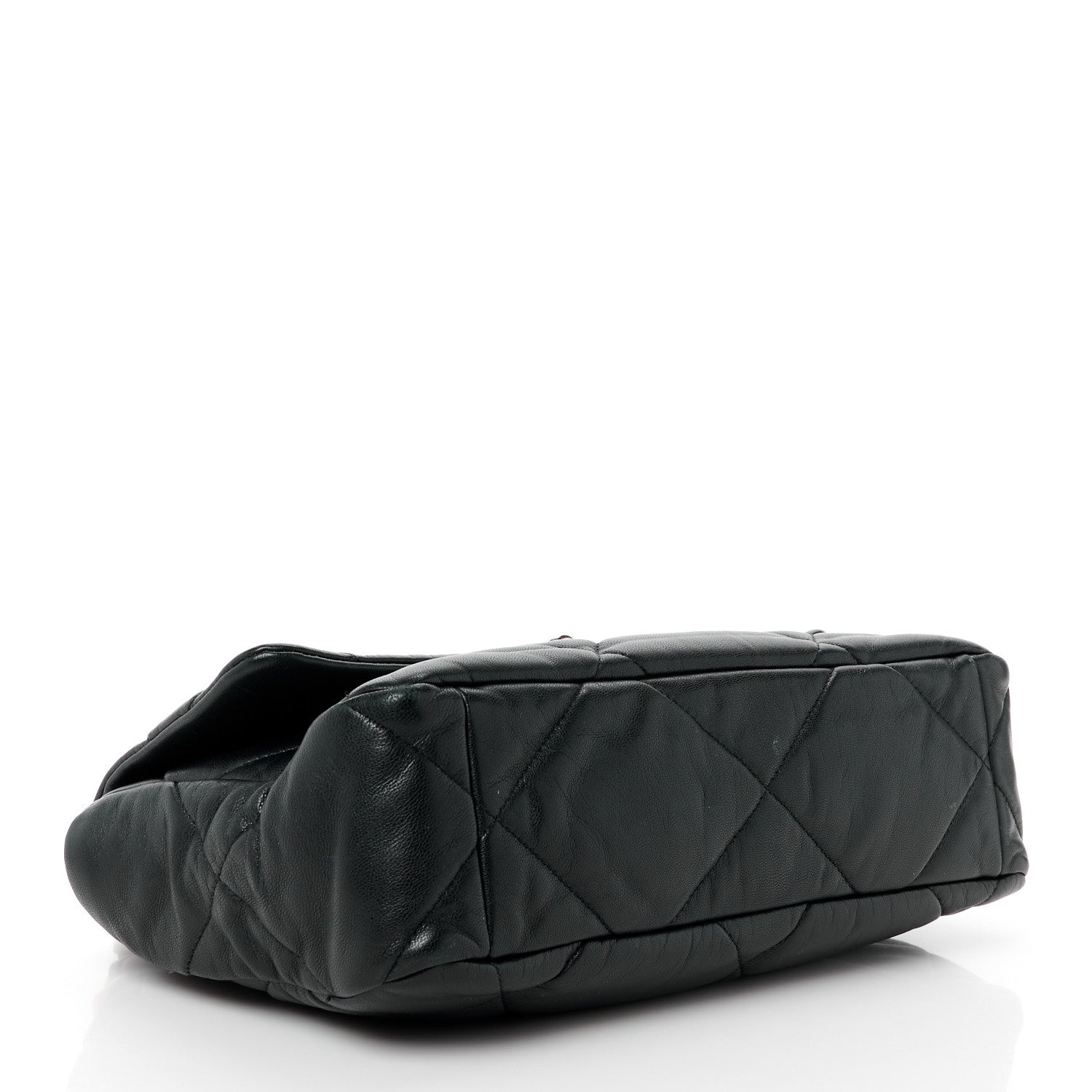 Chanel Lambskin Quilted Large Chanel 19 Flap Black 4 of 12