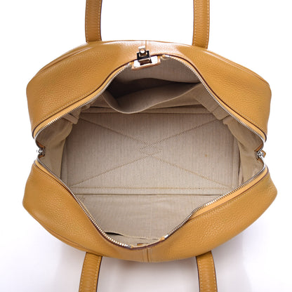 Hermes Taurillon Clemence Victoria II 35 Curry 5 of 12
