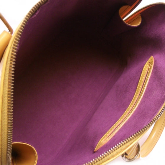 Louis Vuitton Epi Alma Yellow 9 of 9