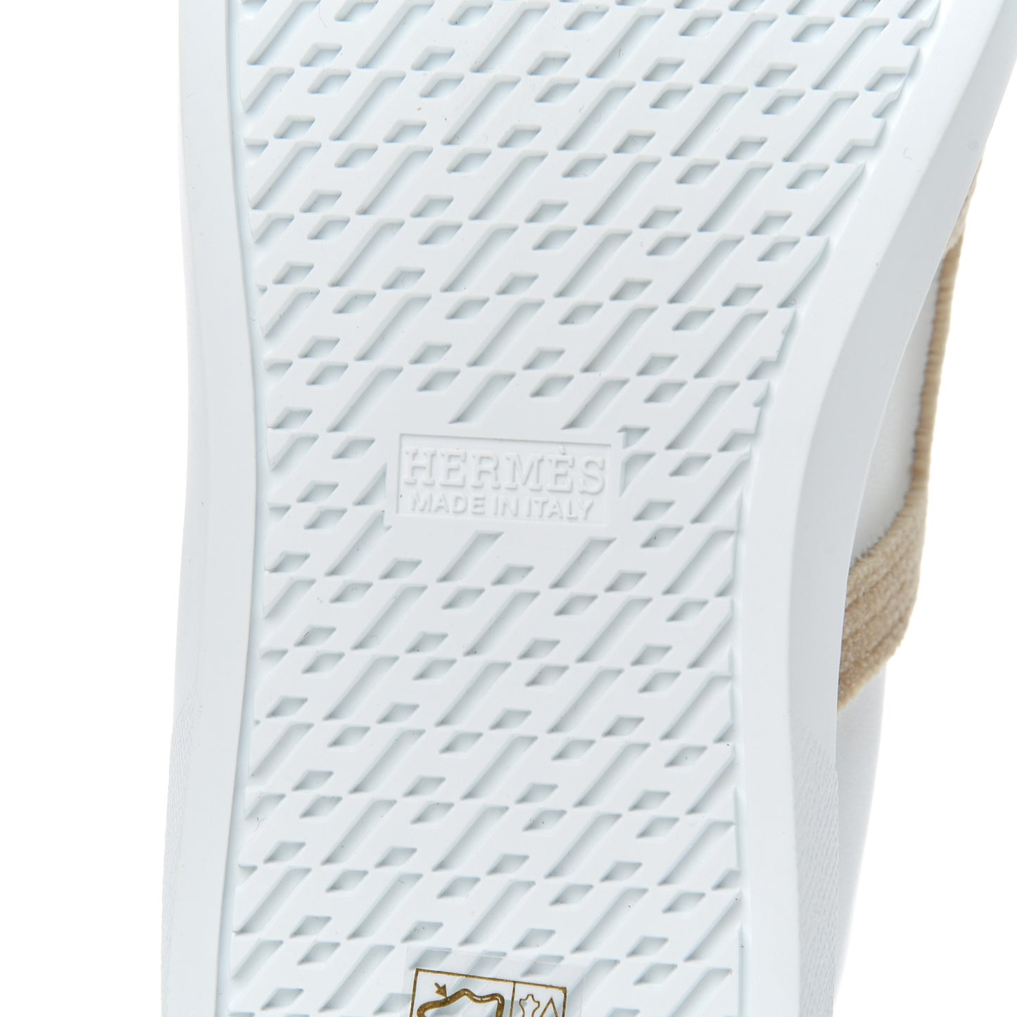 Calfskin Woolskin Womens Advantage Sneakers 38.5 White