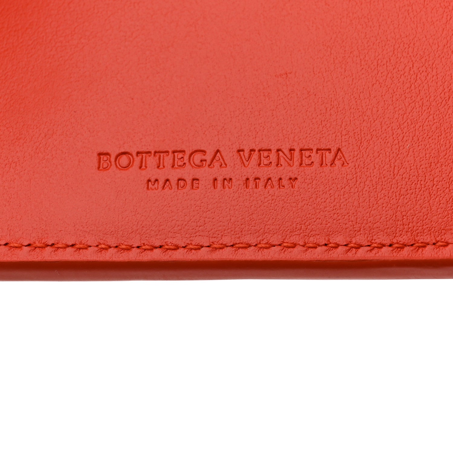 Bottega Veneta Nappa 19 Bi-Fold Wallet Orange 6 of 7