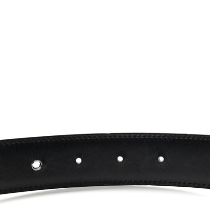 Hermes Box Togo 32mm Belt Strap 85 Black Gold 4 of 7