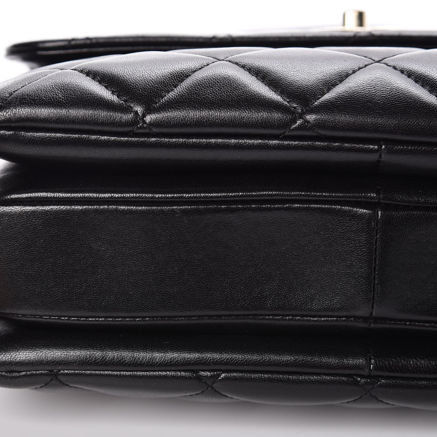 Chanel Lambskin Quilted Small Trendy CC Dual Handle Flap Bag Black 12 of 13