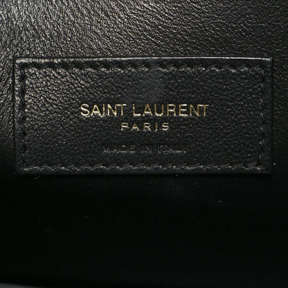 Saint Laurent Grain De Poudre Medium Uptown Tote Dark Beige 7 of 11