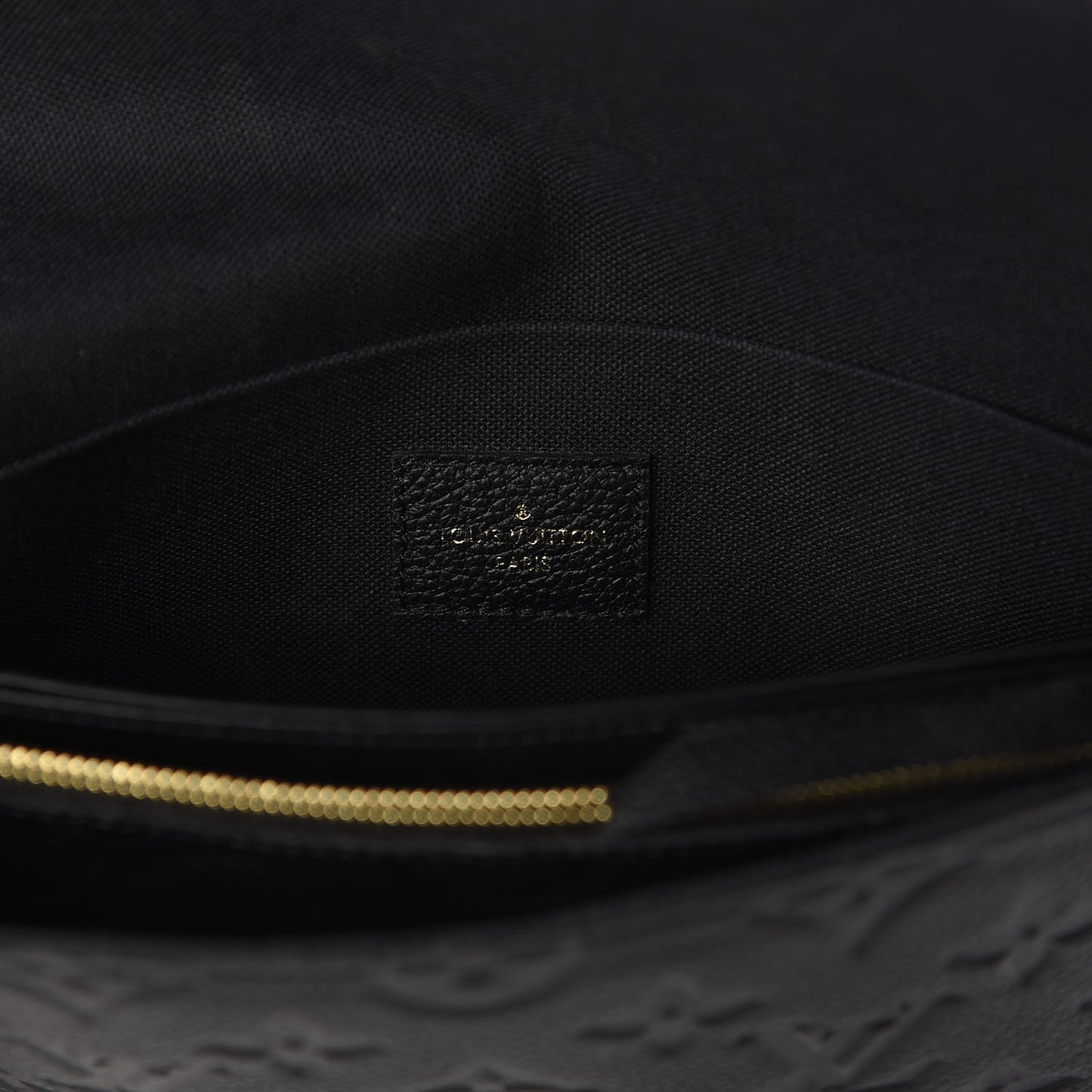 Empreinte Pochette Felicie Chain Wallet Black