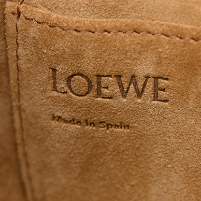 Loewe Calfskin Jacquard Mini Gate Dual Bag Autumn Green 6 of 10