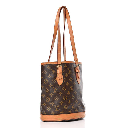 Louis Vuitton Monogram Petit Bucket 23 4 of 18