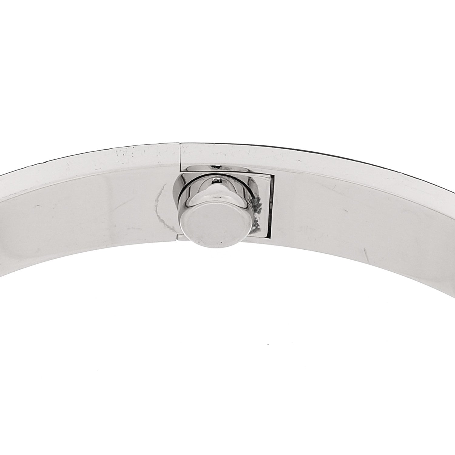 Cartier 18K White Gold Brushed Finish LOVE Bracelet 18 8 of 9